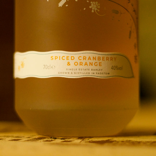 Padstow Gin® Spiced Cranberry and Orange 70cl