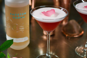 The Ultimate Rhubarb Martini