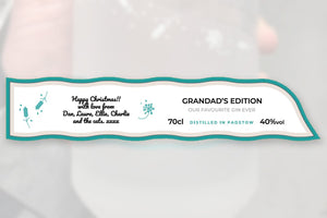 Padstow Harbour Edition Personalised Gin - Uniquely Yours