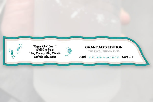 Padstow Harbour Edition Personalised Gin - Uniquely Yours
