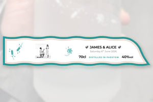 Padstow Harbour Edition Personalised Gin - Uniquely Yours