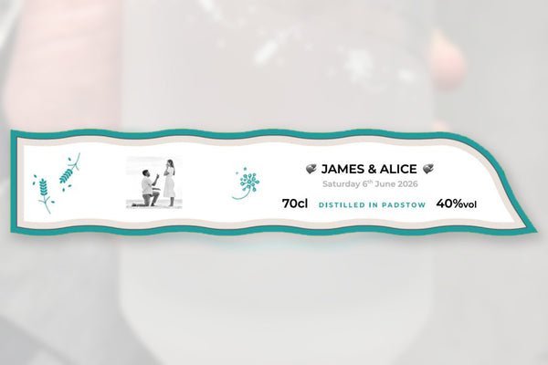 Padstow Harbour Edition Personalised Gin - Uniquely Yours