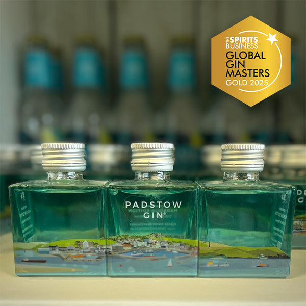 Padstow Gin - The Harbour Edition 5cl 'minis' - Triple Treat