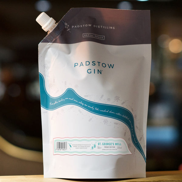Padstow Gin - Friday Edition 50%vol 70cl Refill Pouch