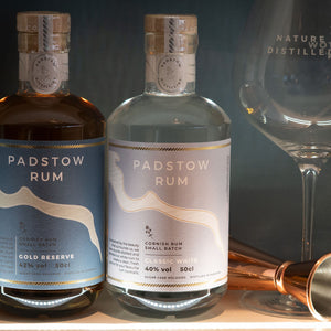 Padstow Classic Cornish White Rum - 50cl, 40%