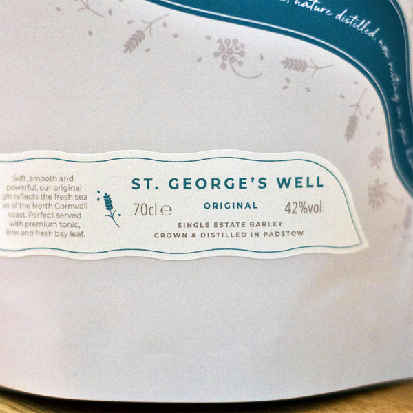 Padstow Gin® 'St George's Well' Original 42% 70cl Refill Pouch