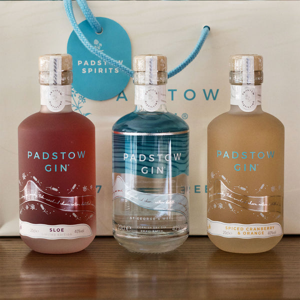 Padstow Gin® Christmas Trio Gift Set