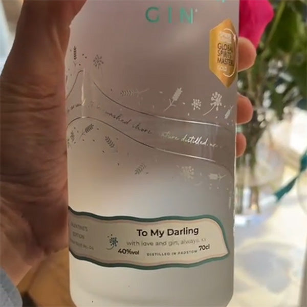Padstow Harbour Edition Valentine's Gin - Uniquely Theirs